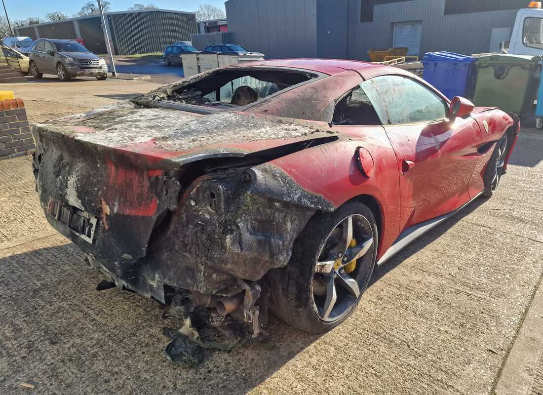 Ferrari Portofino M with 2000 Miles, being prepared for breaking #5