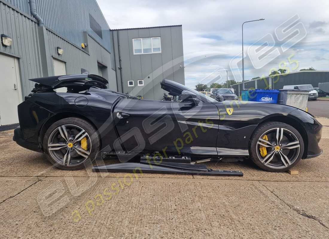 Ferrari Portofino with 6,500 Miles, being prepared for breaking #6