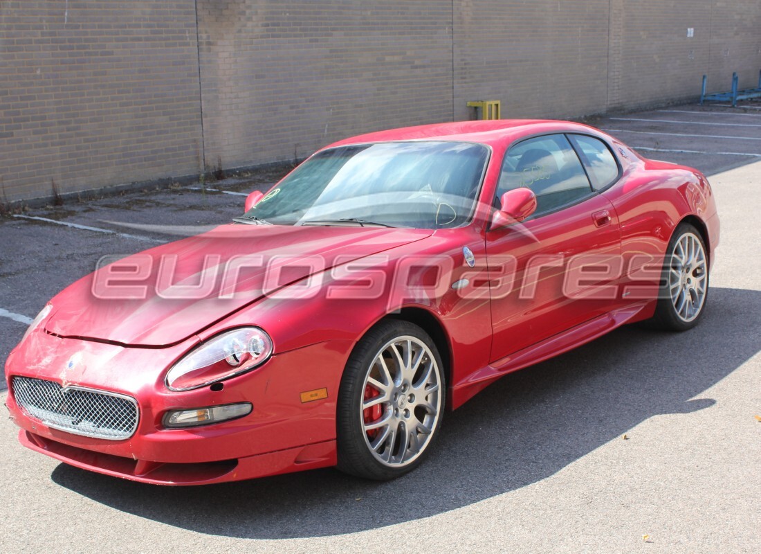 Maserati 4200 Gransport (2005) getting ready to be stripped for parts at Eurospares
