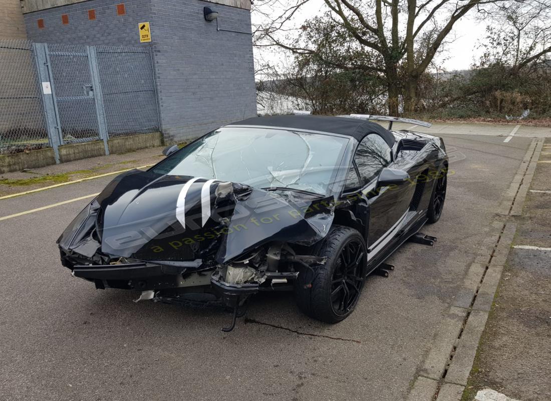 Lamborghini Gallardo LP570-4s Perform getting ready to be stripped for parts at Eurospares