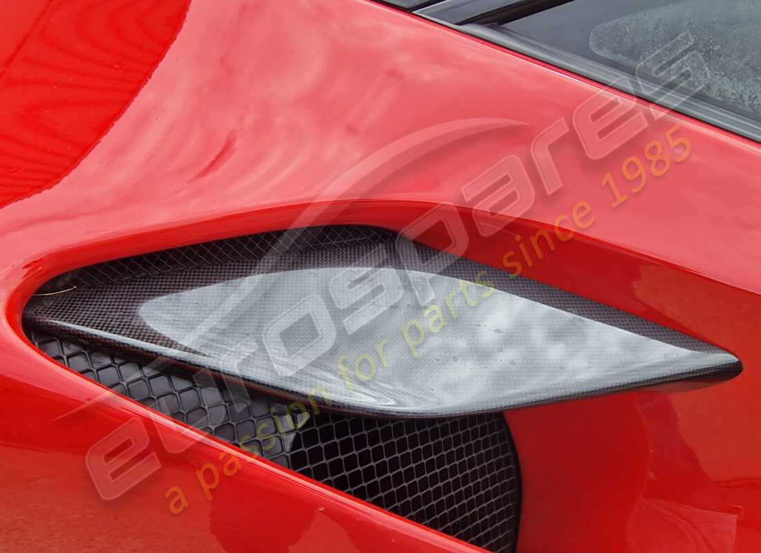 Ferrari F8 Tributo with 973 Miles, being prepared for breaking #14
