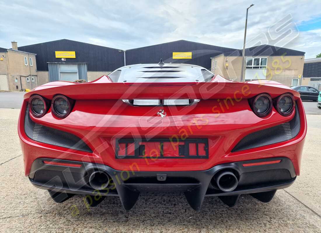 Ferrari F8 Tributo with 973 Miles, being prepared for breaking #4