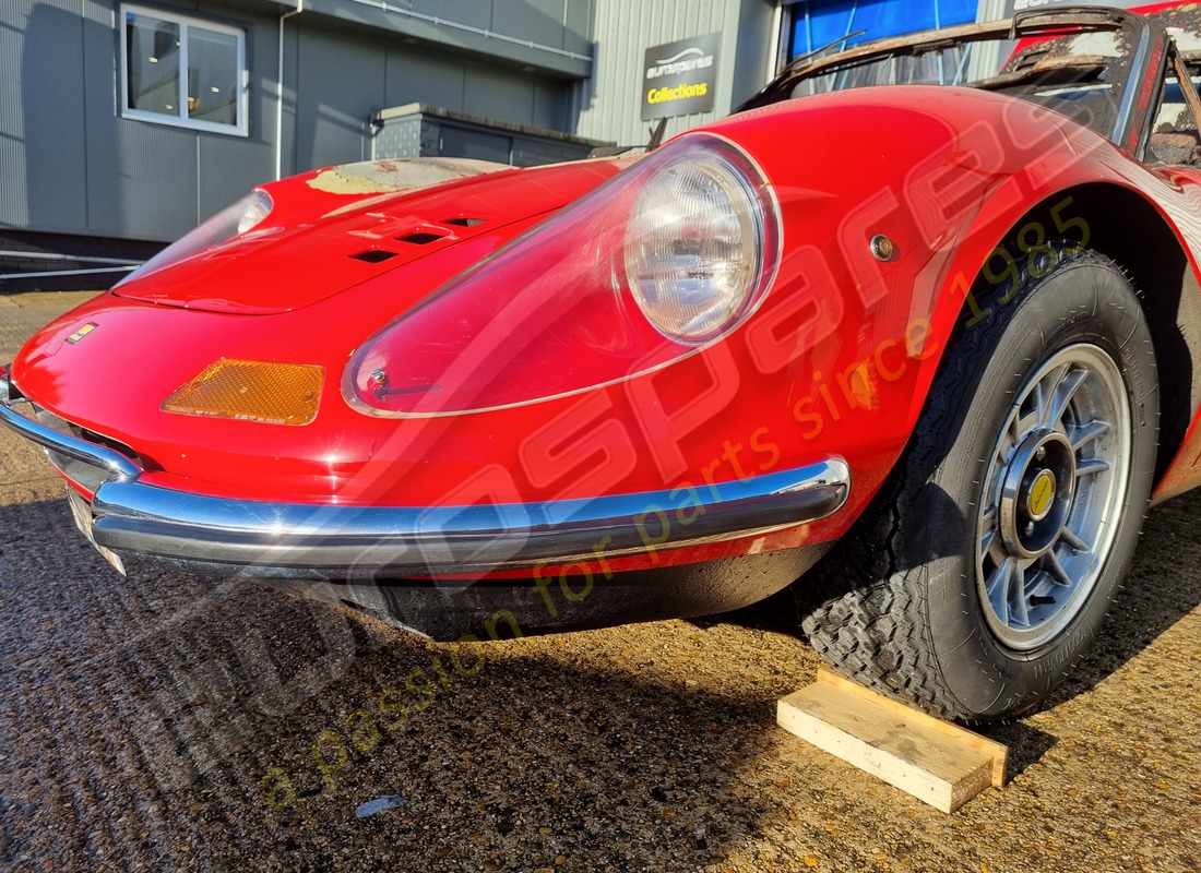 Ferrari 246 Dino (1975) with 58,145 Miles, being prepared for breaking #16