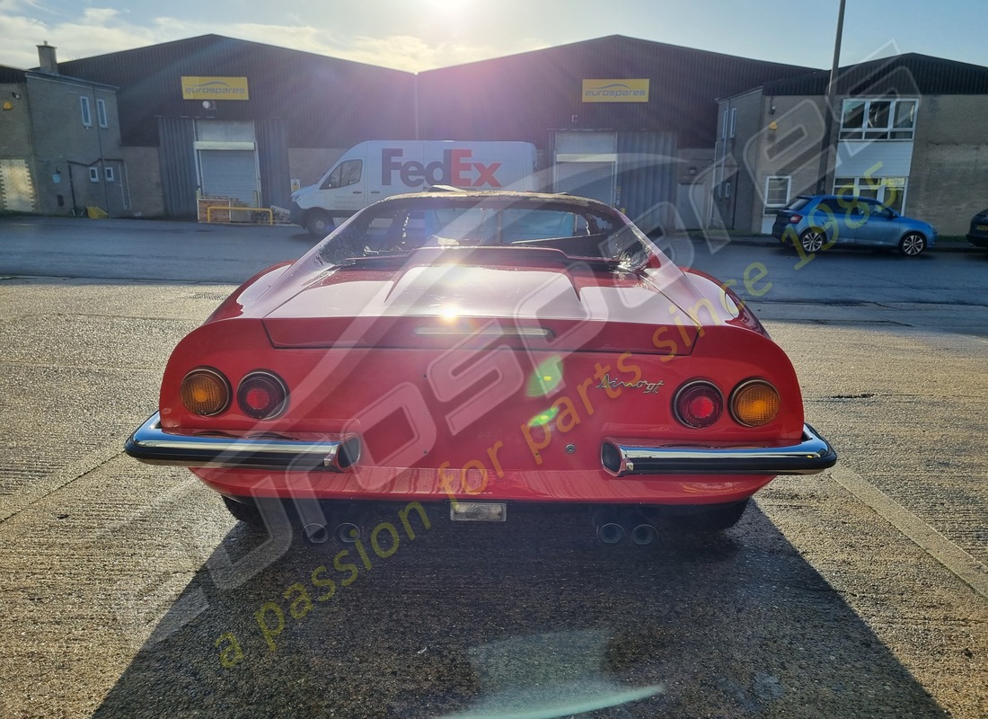 Ferrari 246 Dino (1975) with 58,145 Miles, being prepared for breaking #4