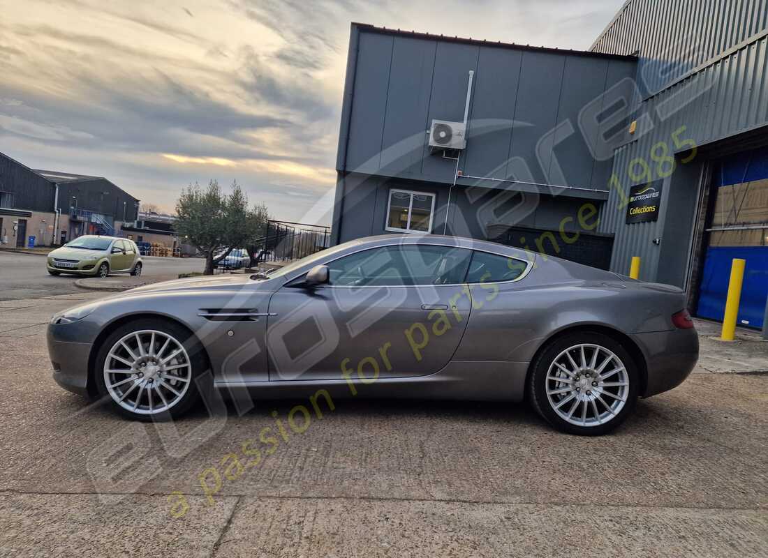 Aston Martin DB9 (2007) with 102,483 Miles, being prepared for breaking #2