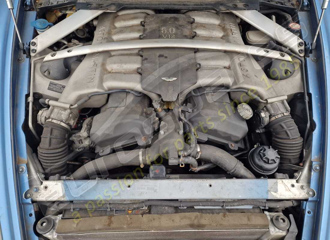 Aston Martin DB9 (2007) with 100,275 Miles, being prepared for breaking #16