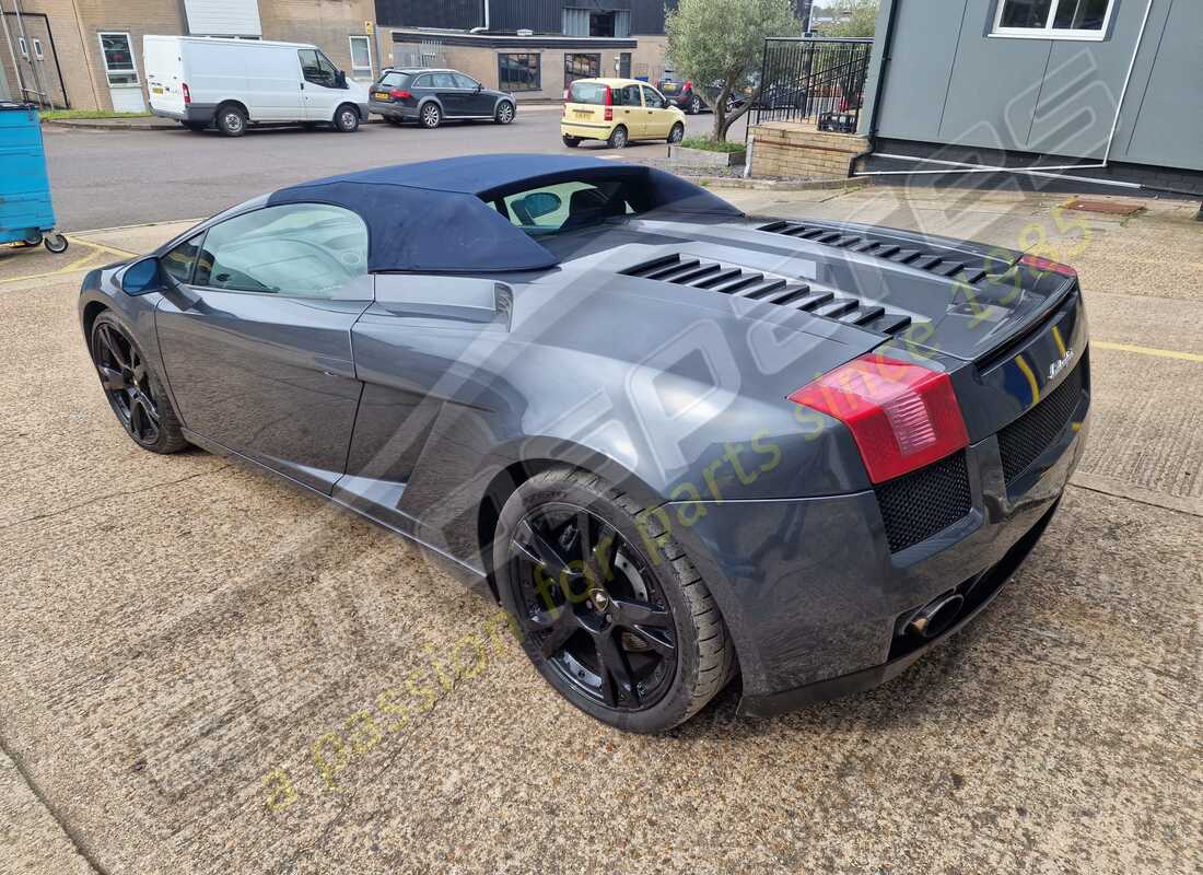 Lamborghini Gallardo Spyder (2008) with 42,136 Miles, being prepared for breaking #4
