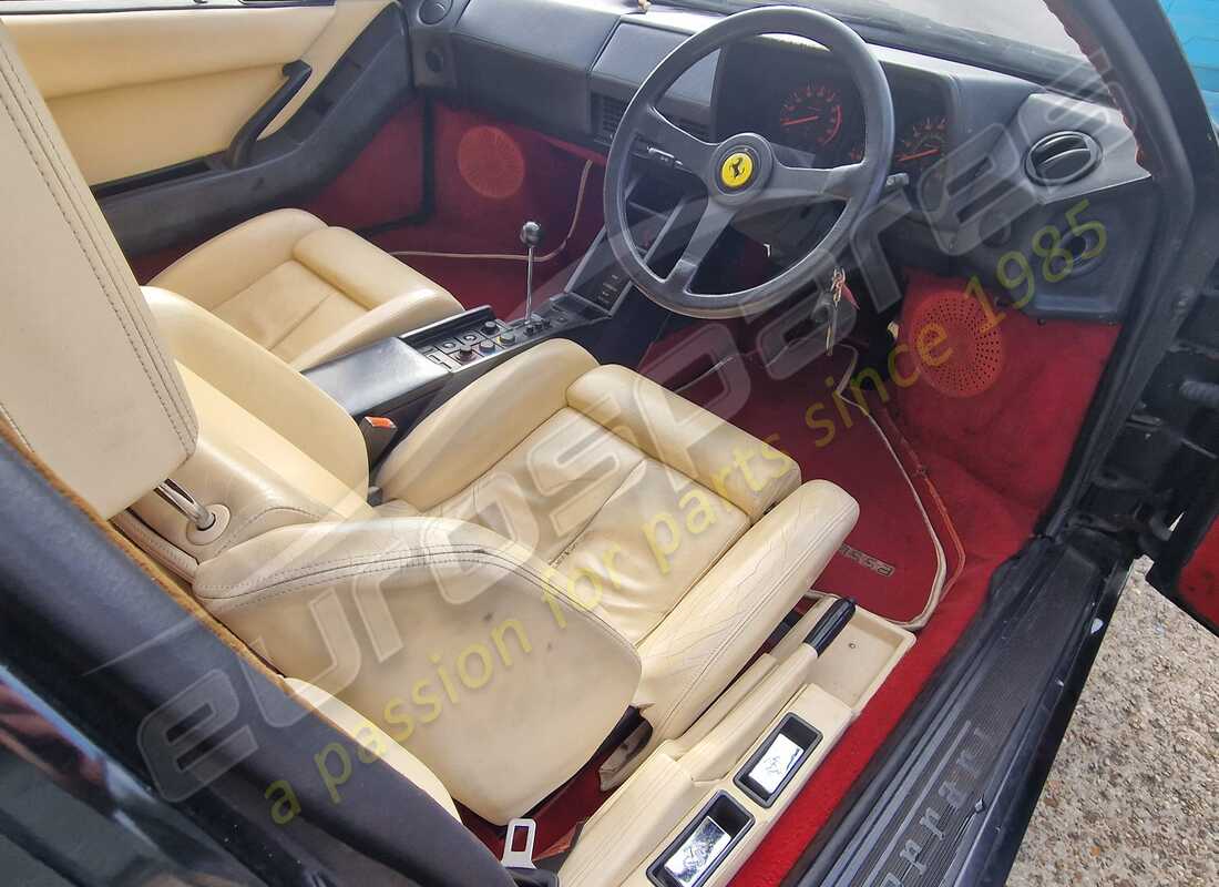 Ferrari Testarossa (1990) with 35,976 Miles, being prepared for breaking #9