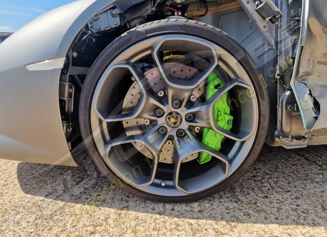 Lamborghini LP610-4 SPYDER (2017) with 21,701 Kilometers, being prepared for breaking #19