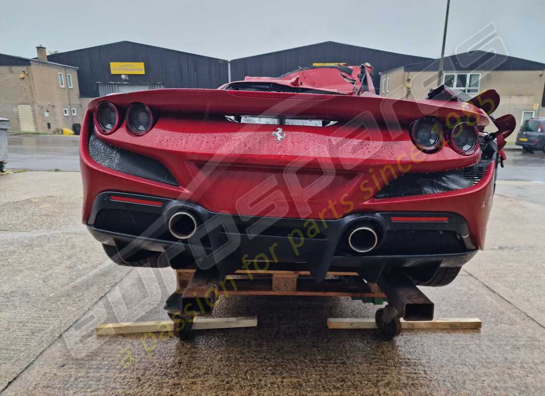 Ferrari F8 Tributo with 1,820 Miles, being prepared for breaking #4