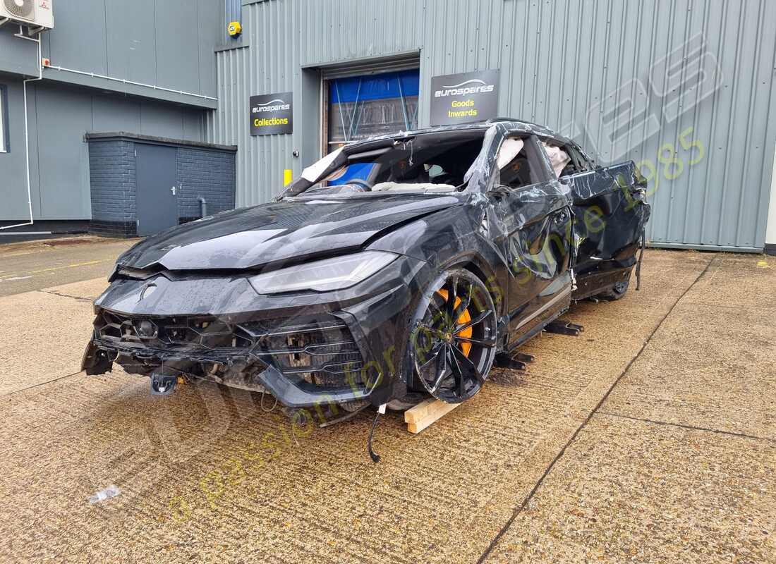 Lamborghini Urus (2020) getting ready to be stripped for parts at Eurospares