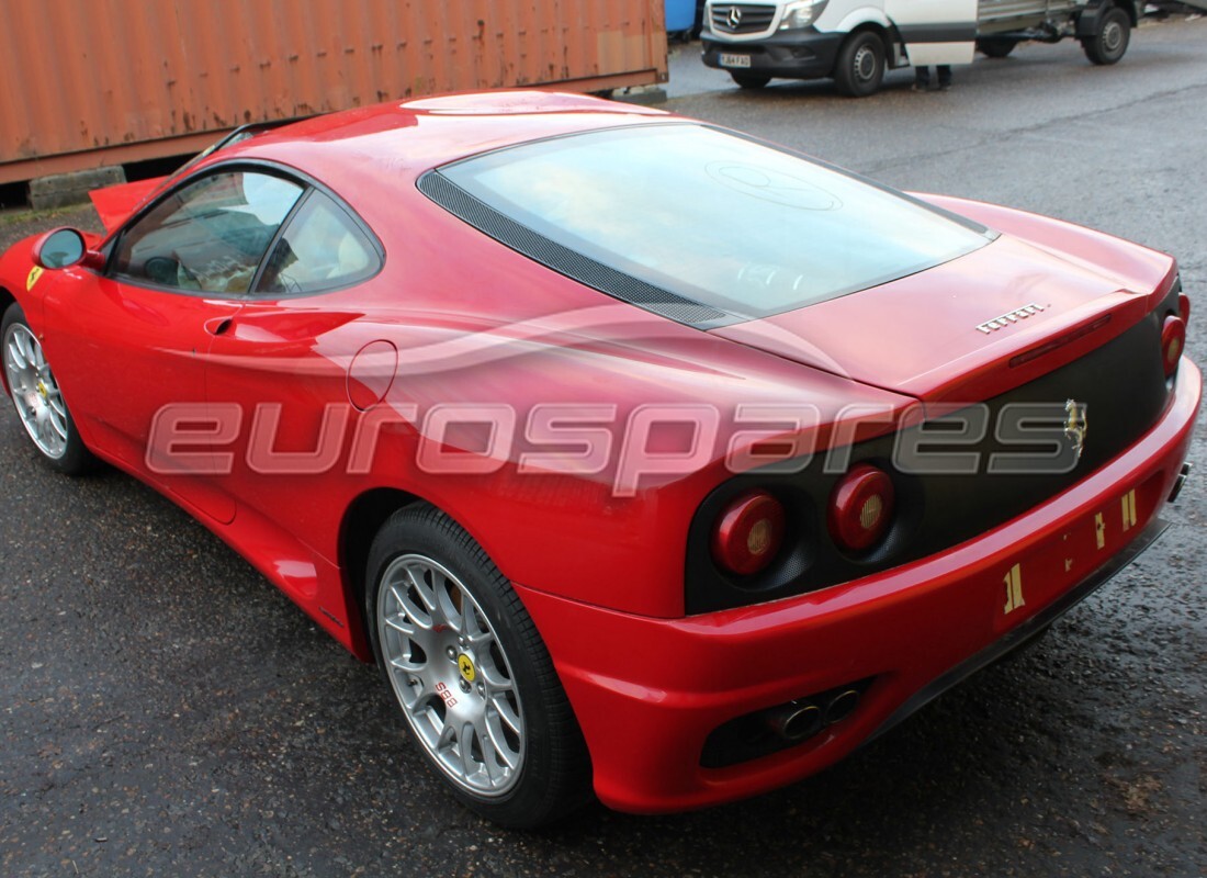 Ferrari 360 Modena with 33,424 Miles, being prepared for breaking #4