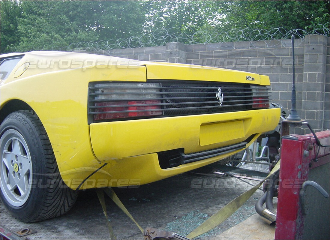 Ferrari 512 TR with 27,000 Miles, being prepared for breaking #2