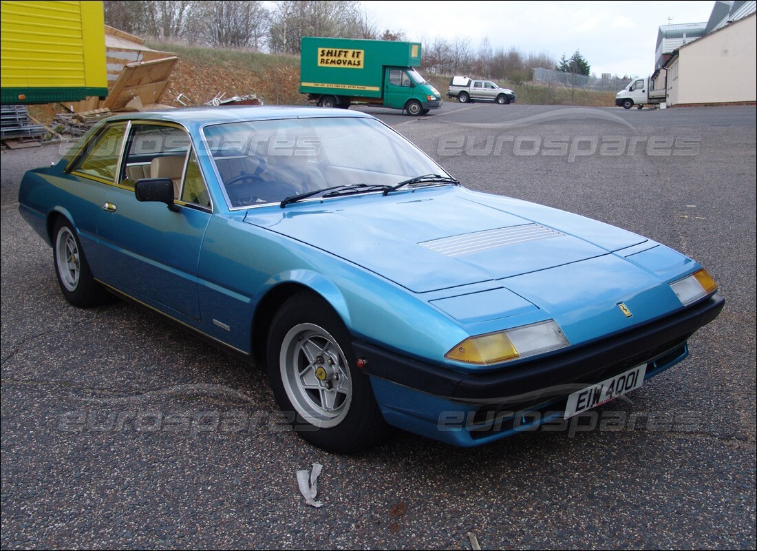 Ferrari 400i (1983 Mechanical) with 34,048 Miles, being prepared for breaking #8