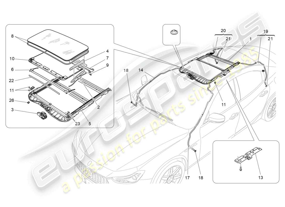 Part diagram containing part number 670044635