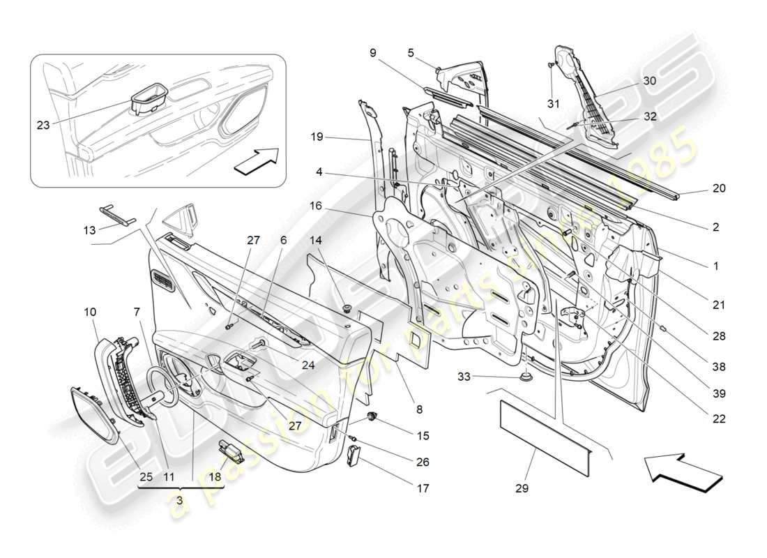 Part diagram containing part number 670061505