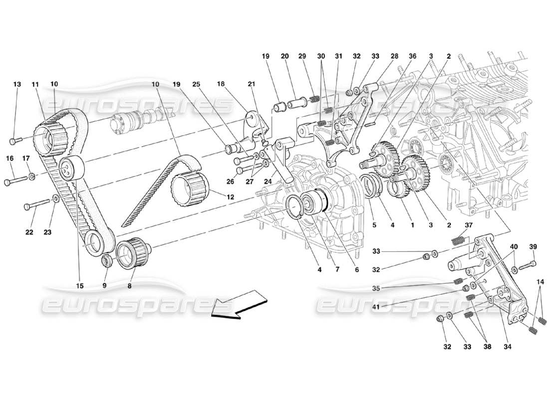 Ferrari 360 Challenge Stradale Part Diagrams Eurospares