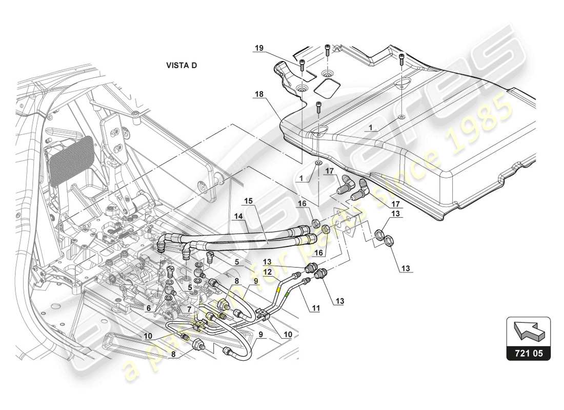 Part diagram containing part number 6Q0611797E