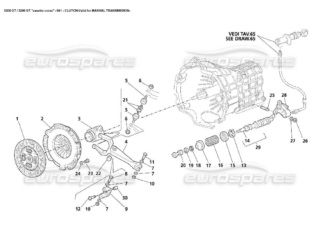 3200 GT/GTA/Assetto Corsa Clutch Manual Diagram (041)