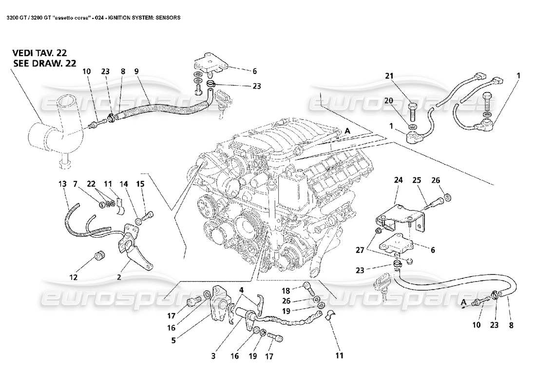 3200 GT/GTA/Assetto Corsa Ignition System Sensors (024)