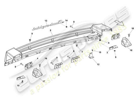 a part diagram from the Lamborghini LP570-4 SL (2012) parts catalogue