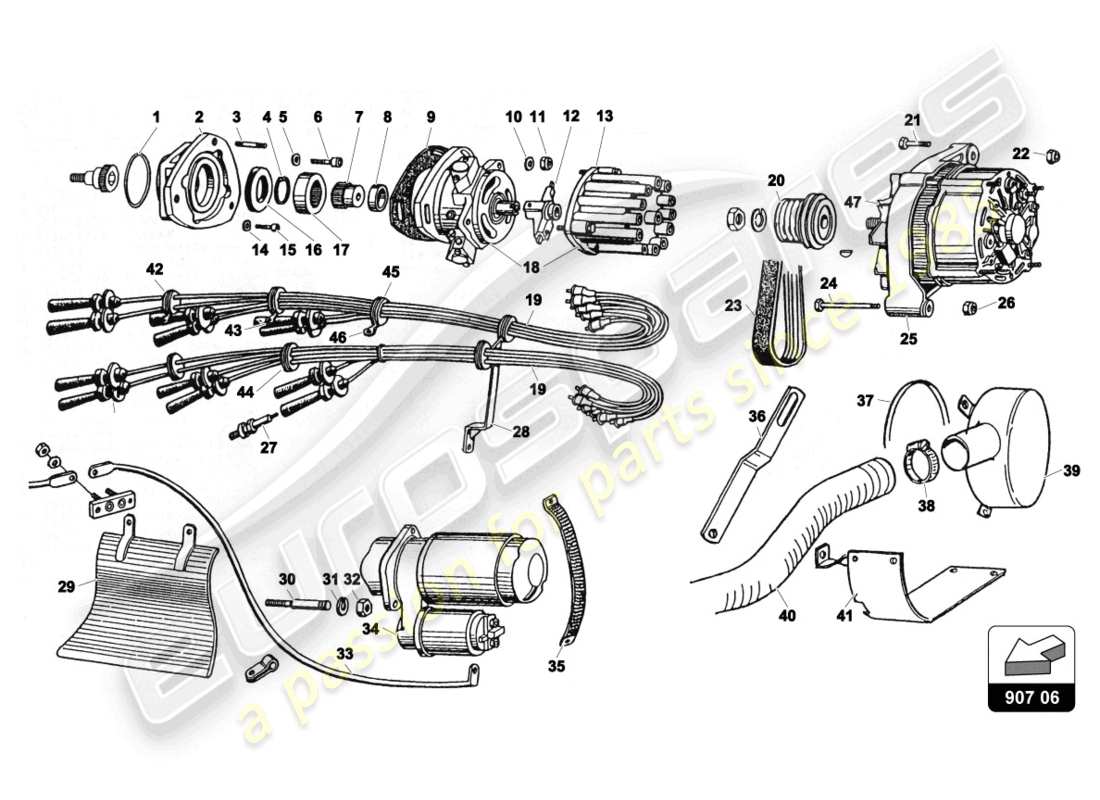 Part diagram containing part number 001621850