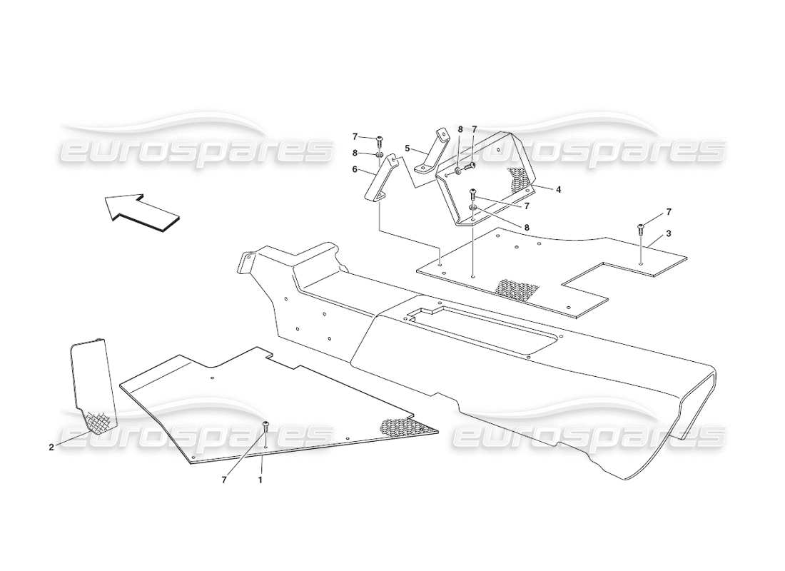 Part diagram containing part number 10519478