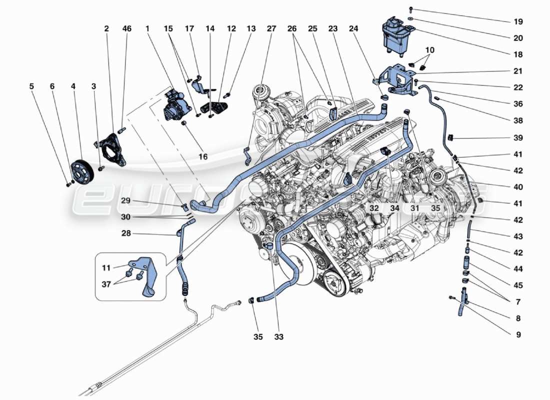 Part diagram containing part number 13432570