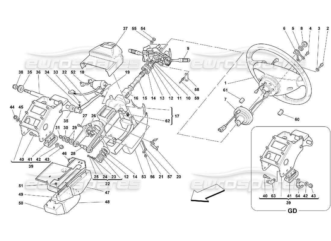 Part diagram containing part number 157968