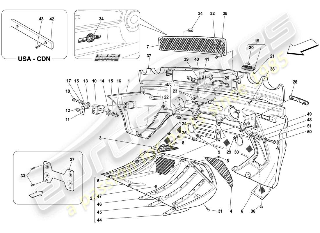 Part diagram containing part number 80365900