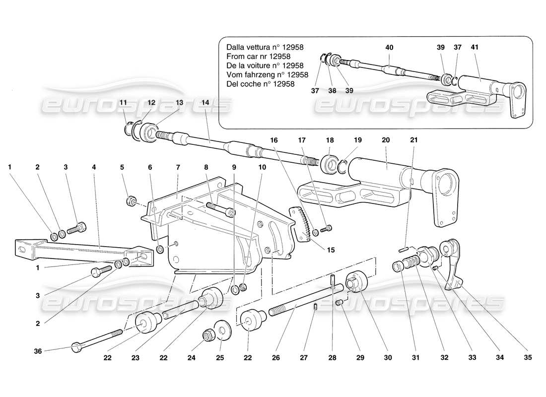 Part diagram containing part number 0043002200