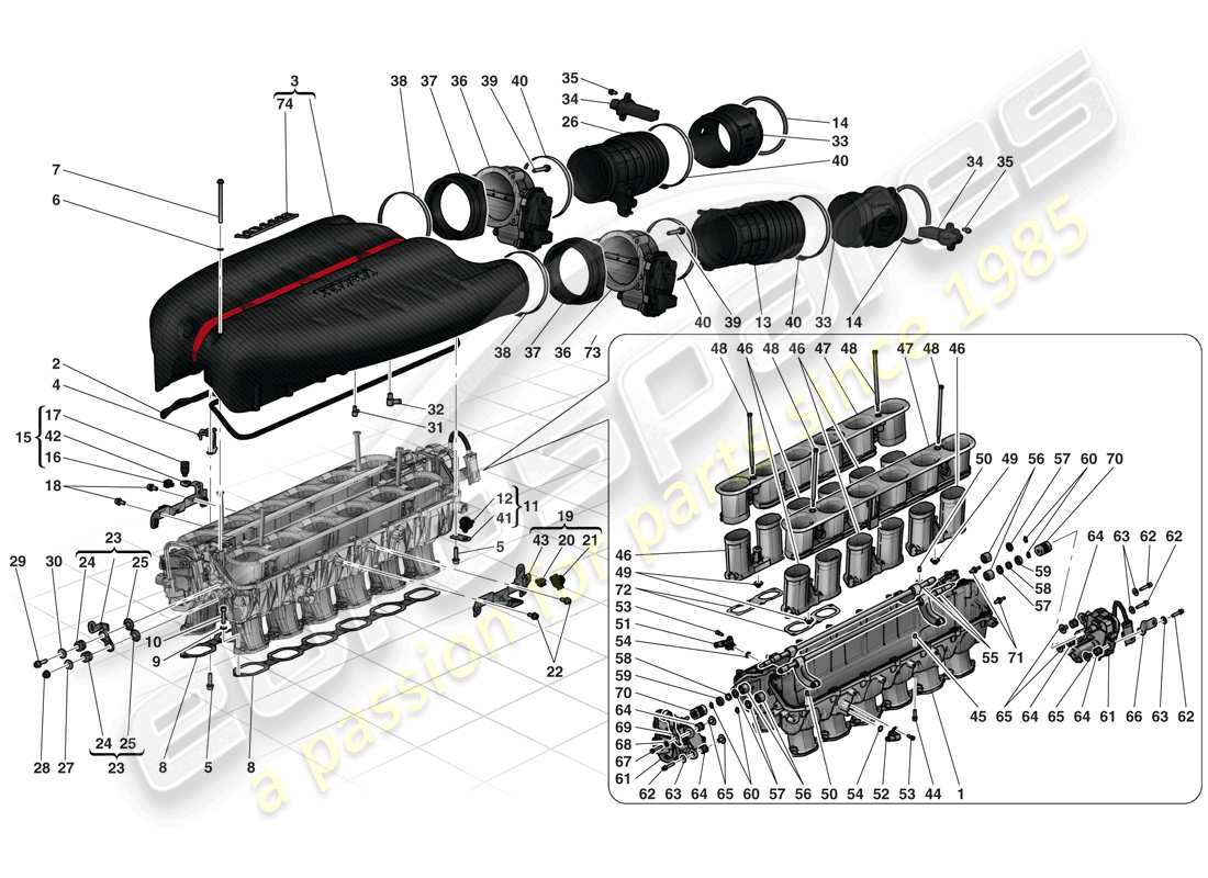 Part diagram containing part number 303381