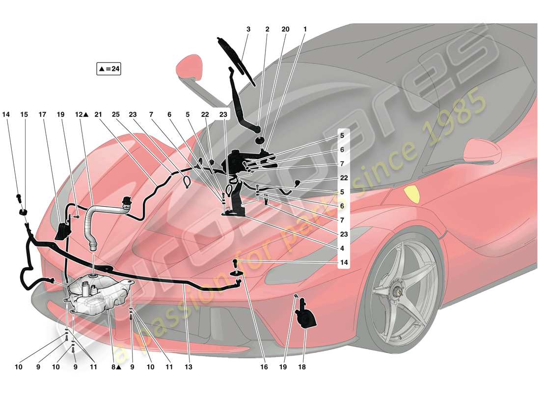 Part diagram containing part number 86026500