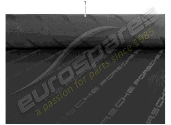 a part diagram from the Porsche Classic accessories (2003) parts catalogue
