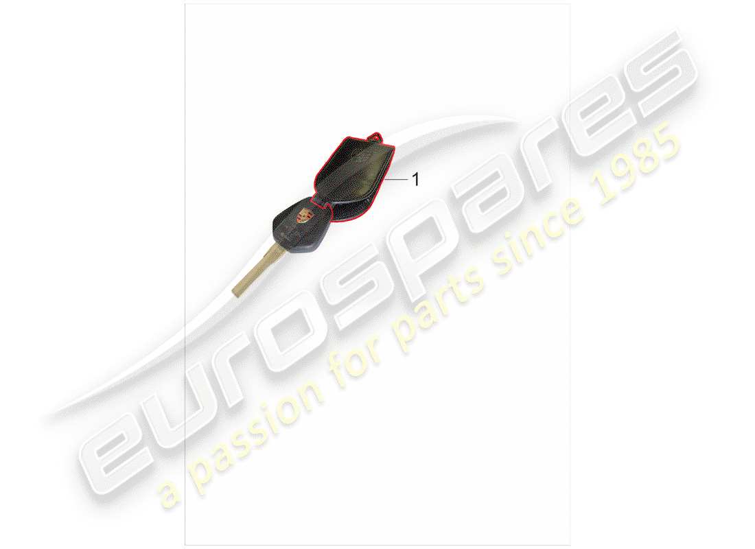 Porsche Classic accessories (2007) schluessel-etui Part Diagram