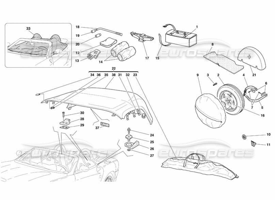 Part diagram containing part number 66356400