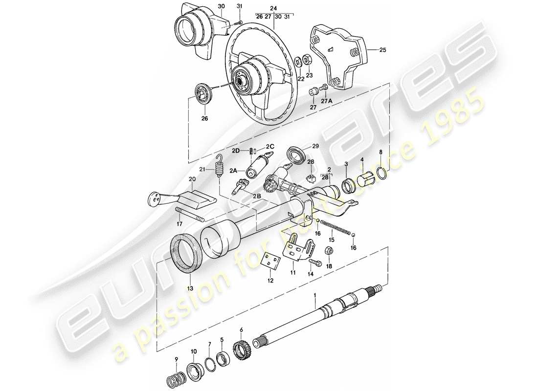 Part diagram containing part number 92834791701