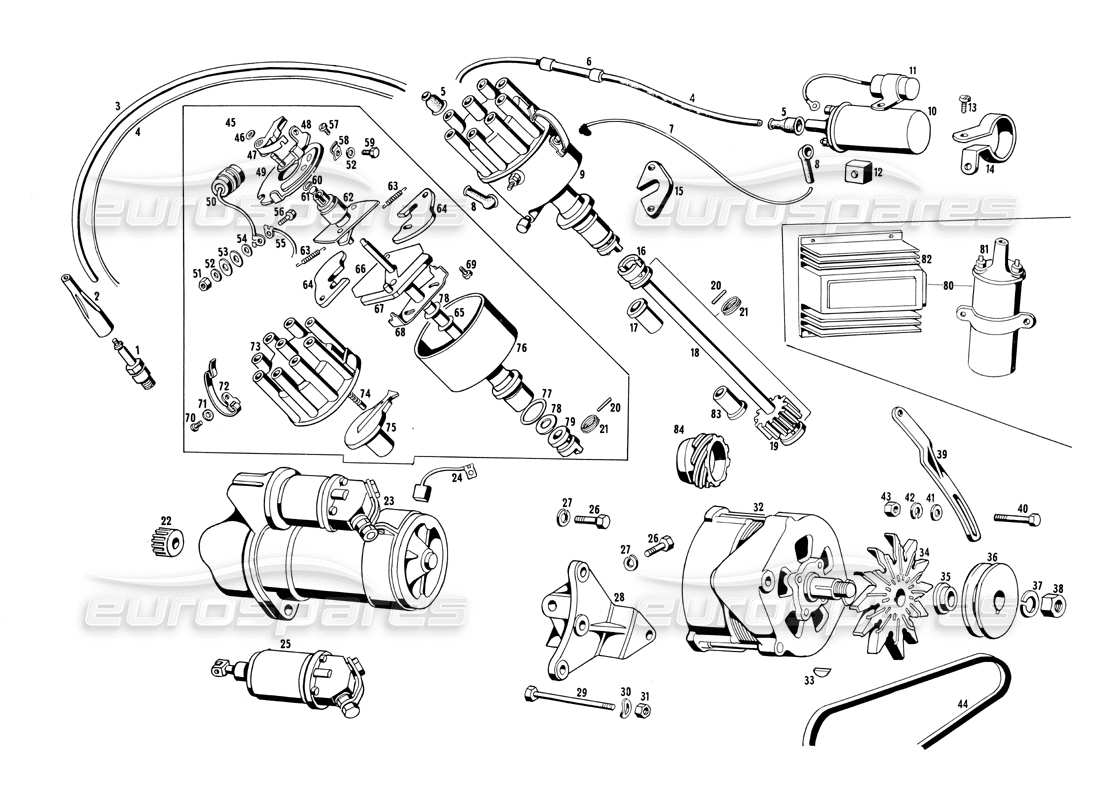 Part diagram containing part number VNT 61862