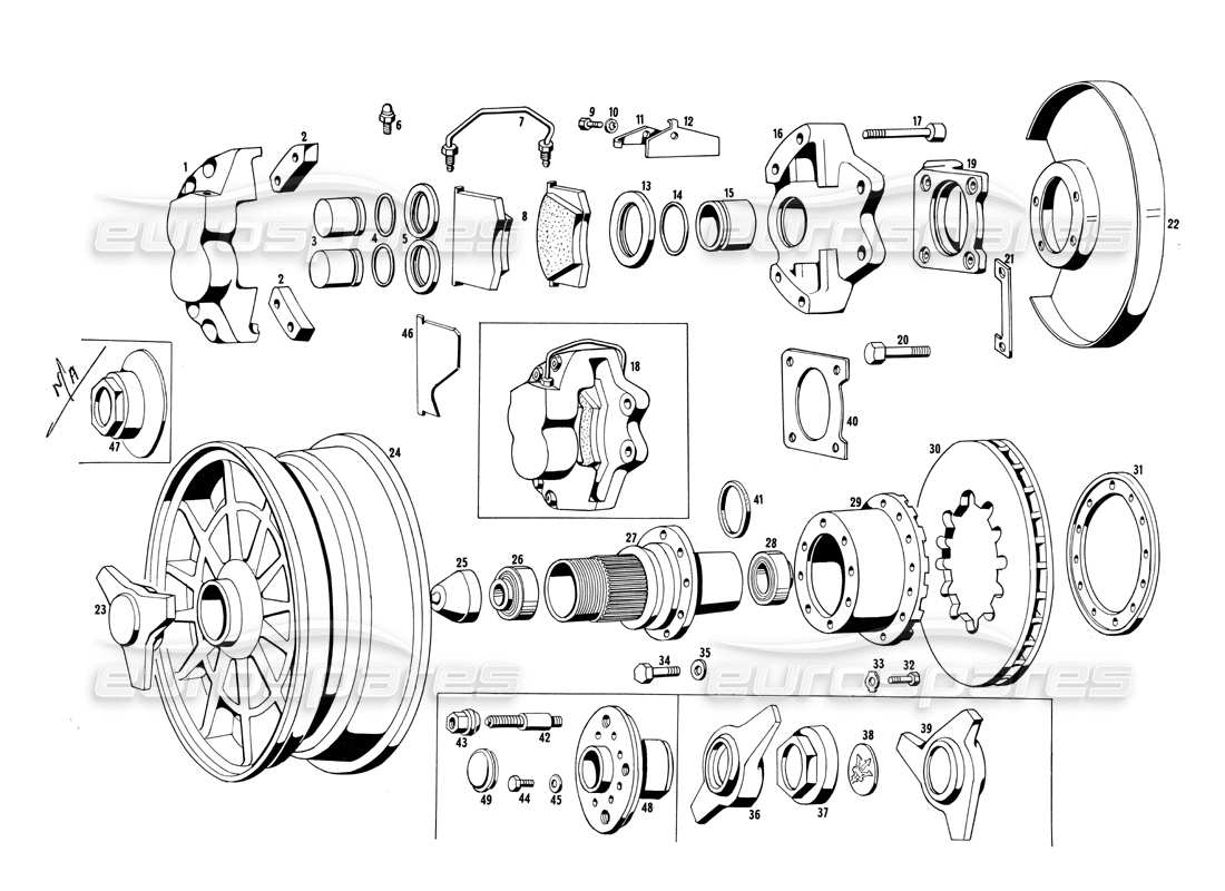 Part diagram containing part number 115 SA 65813