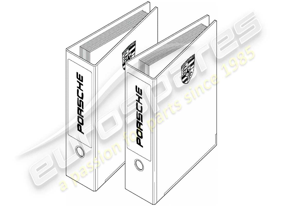 Porsche After Sales lit. (1984) WORKSHOP DOCUMENTS Part Diagram