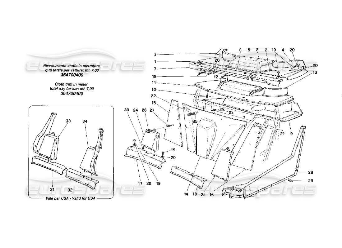 Part diagram containing part number 62503300