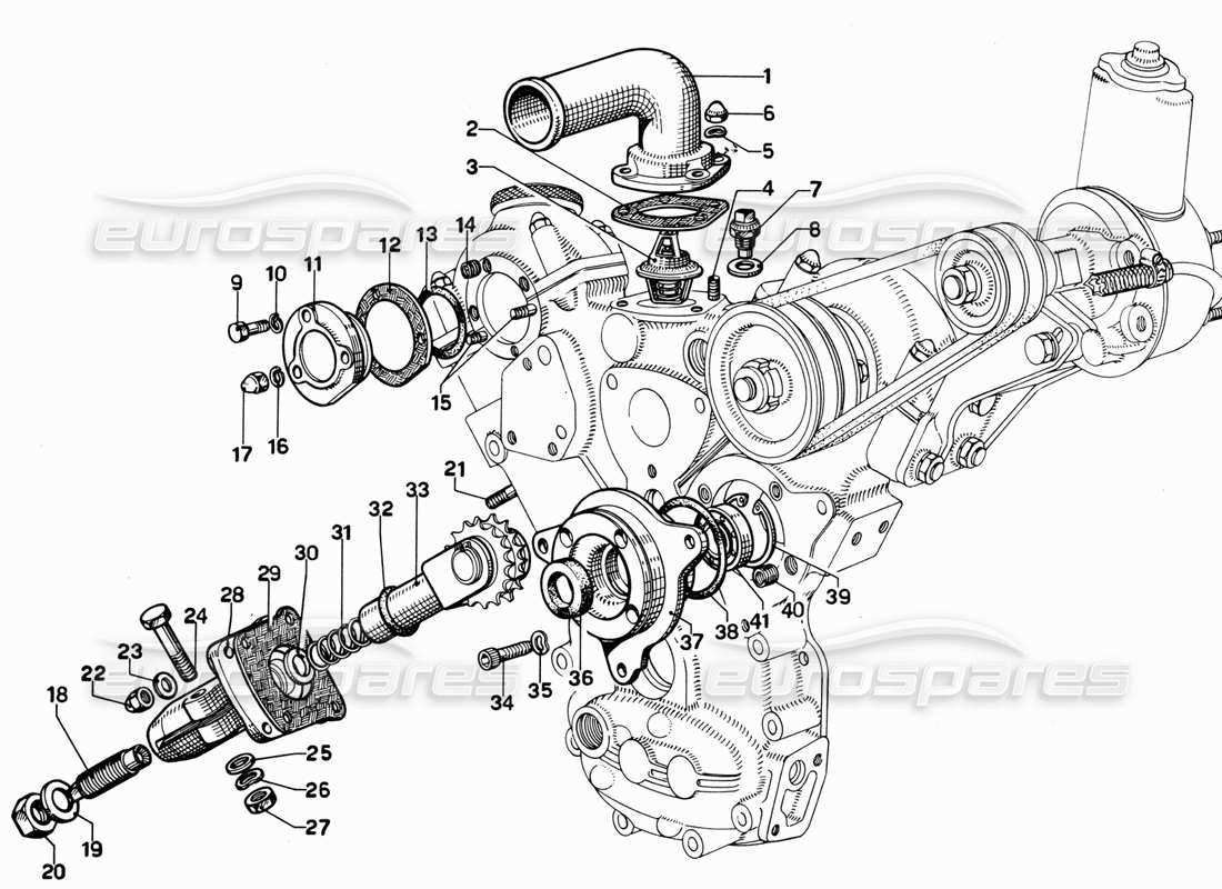 Part diagram containing part number P 5