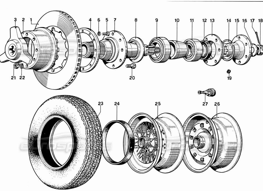 Part diagram containing part number 700368