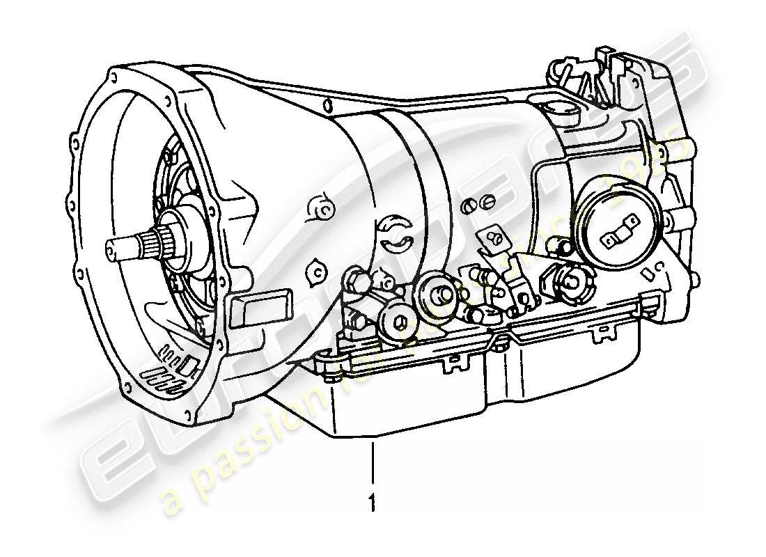 Porsche Replacement catalogue (2009) BODY GEAR Part Diagram