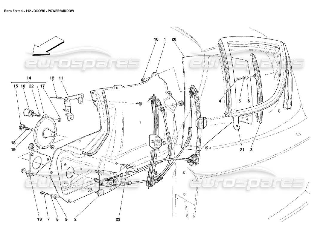 Part diagram containing part number 66805600