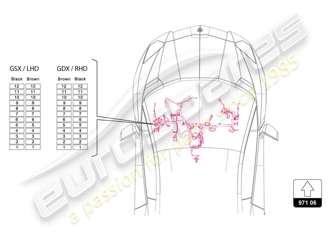 Lamborghini LP720-4 Coupe 50 (2014) FUSES Part Diagram