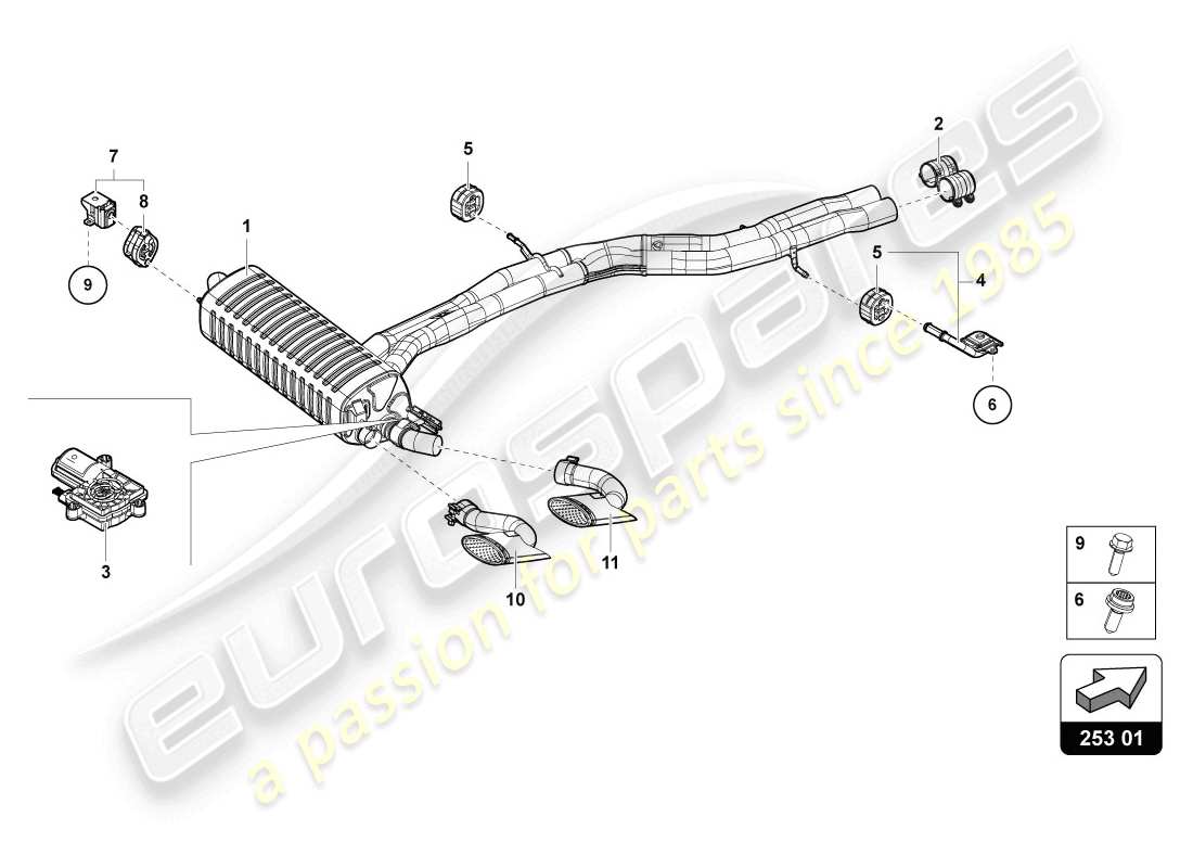 Urus (2020) FUEL TANK Parts Diagram (201.01.00)