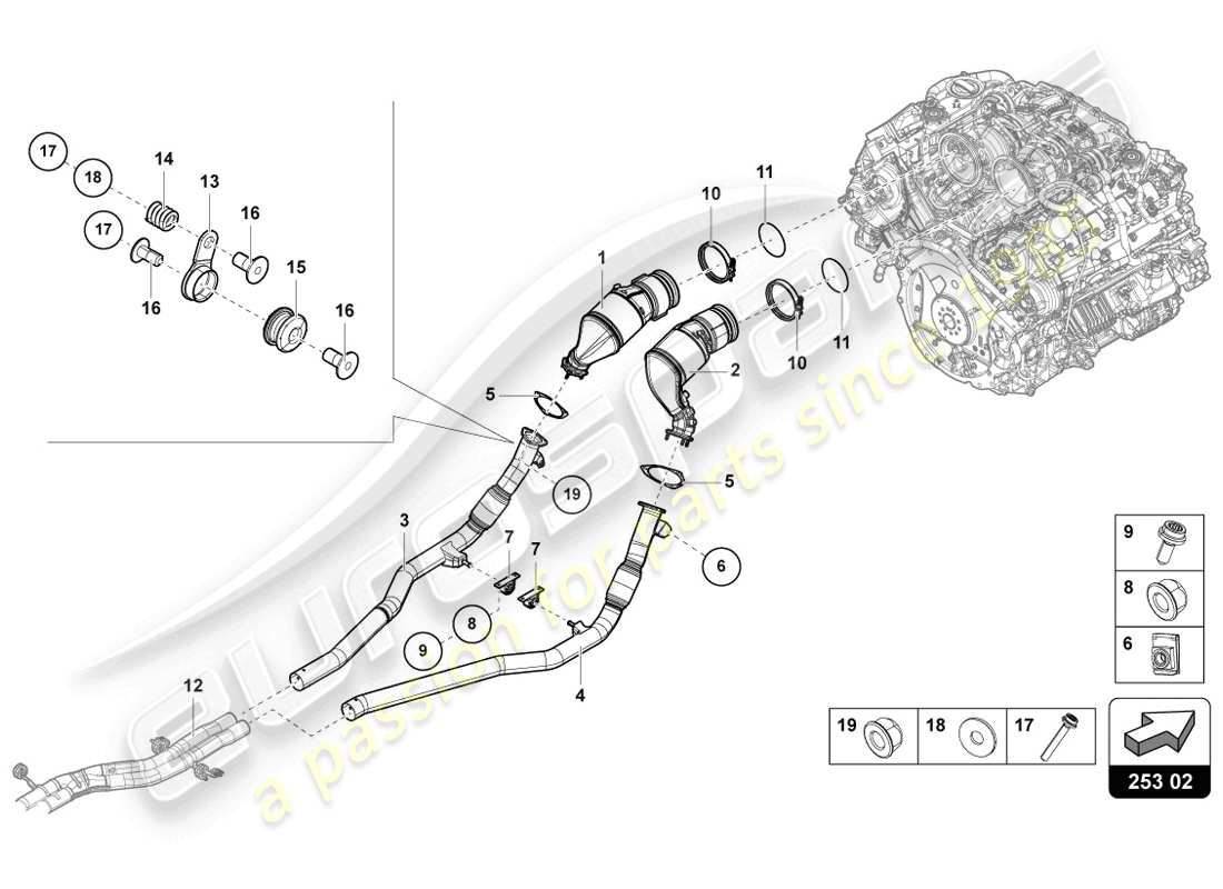 Urus (2020) FUEL TANK Parts Diagram (201.01.00)