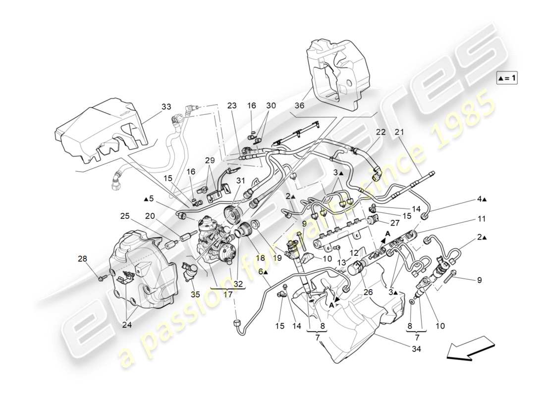 Part diagram containing part number 46328204