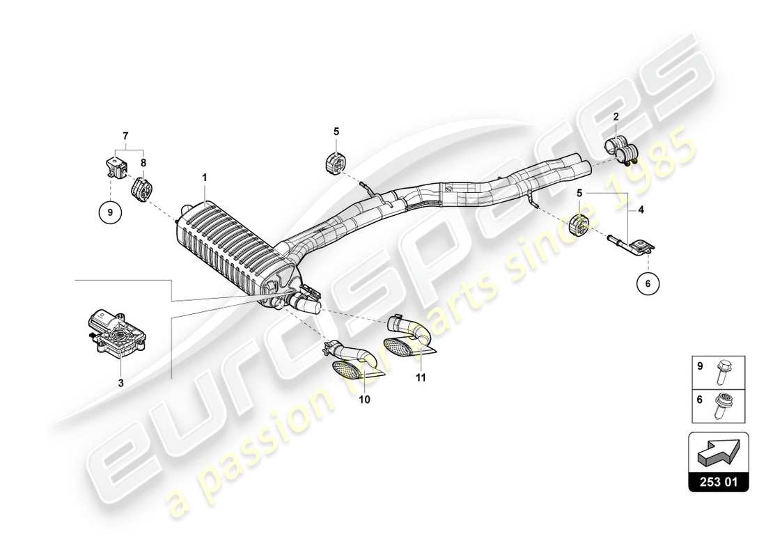 Urus (2021) FUEL TANK Parts Diagram (201.01.00)